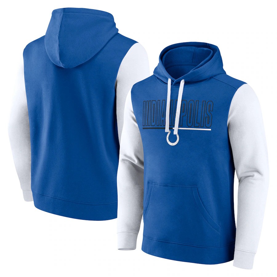 Men Indianapolis Colts blue NFL 2024 hoodie->indianapolis colts->NFL Jersey